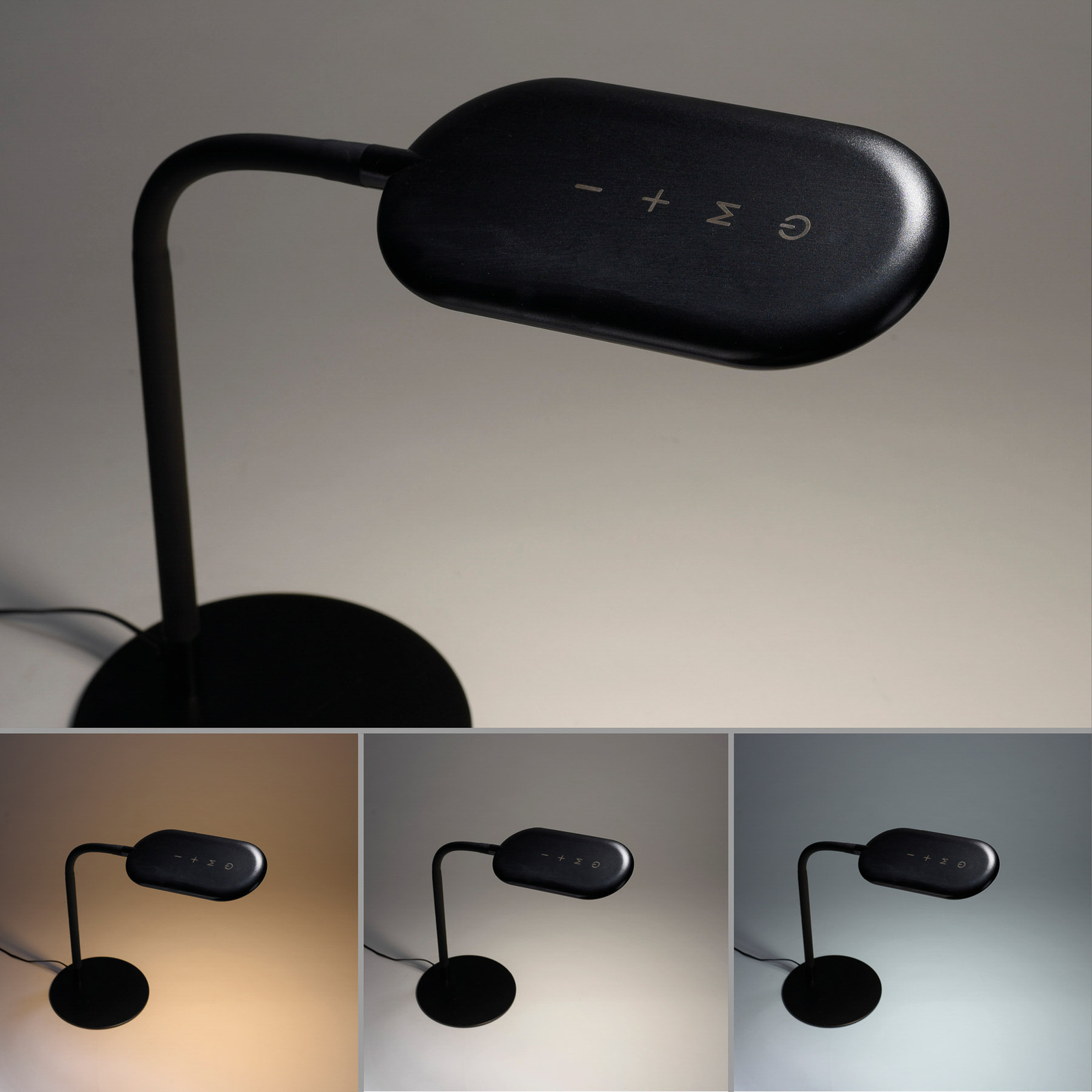 LED asztali lámpa Kelly, CCT szabályozható