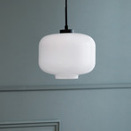Dyberg Larsen Arp Pendelleuchte aus Glas