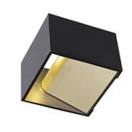 Logs In Aplique de Pared LED Dim-To-Warm Black/Brass - SLV