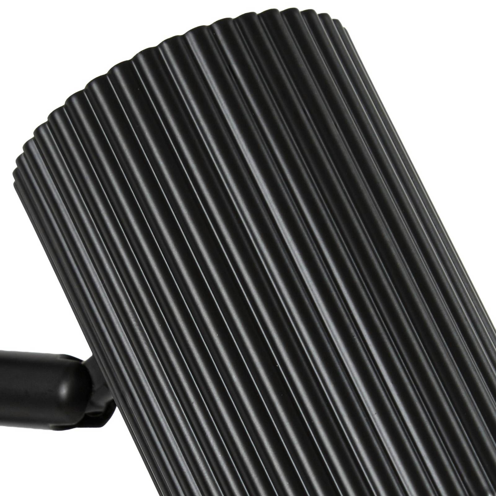 Lampa stojąca Lindby Kardis, 3-punktowa, antracytowa, wysokość 157 cm
