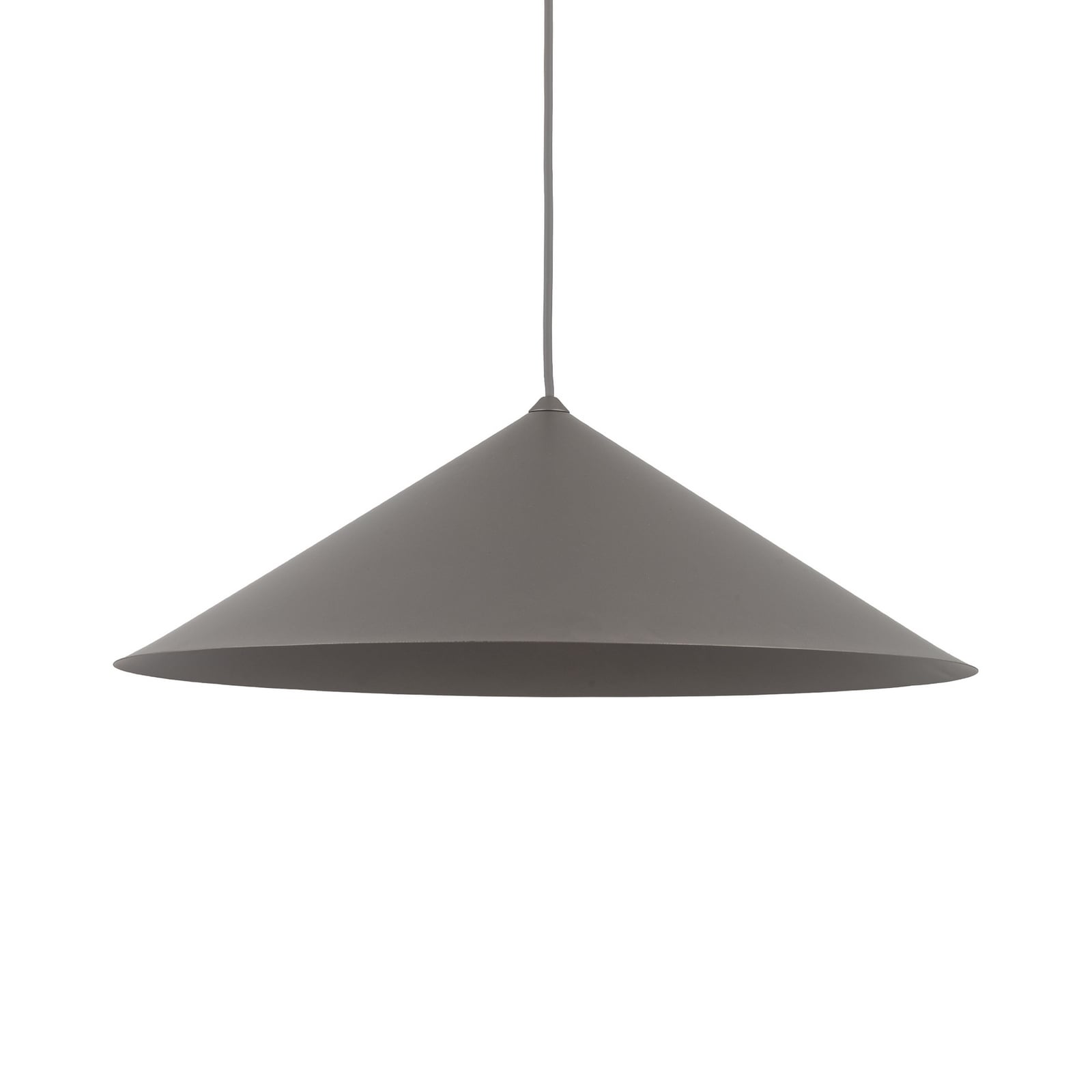 Suspension Lume XL, marron, métal, Ø 49 cm, GX53