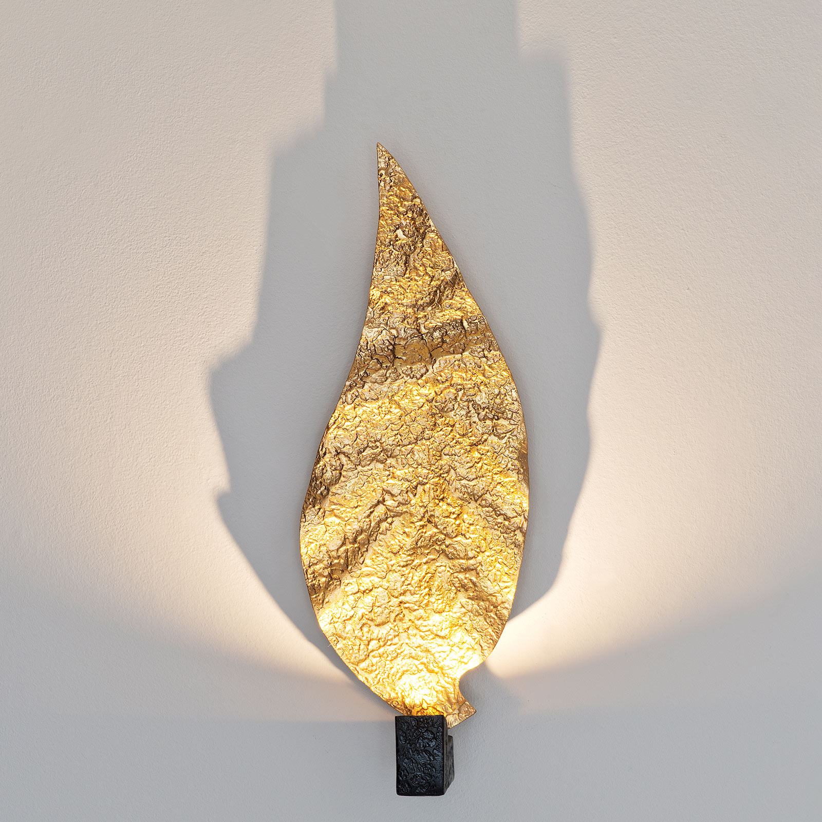 Kinkiet LED Gamba w kształcie liścia