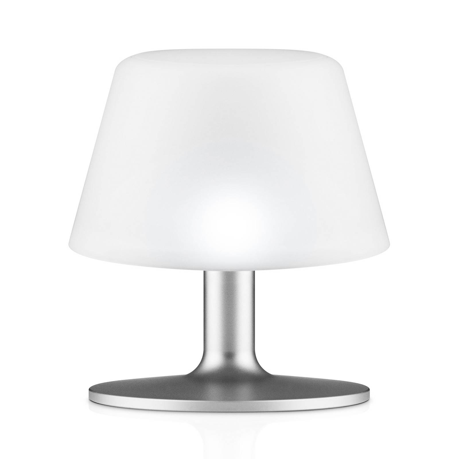 EVA Solo SunLight -LED-aurinkopöytälamppu - moderni solar-koristevalaisin - solarvalaisin - aurinkokennovalaisin huurrettu, alumiini
