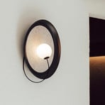 Milan Wire wall light Ø 38 cm anthracite