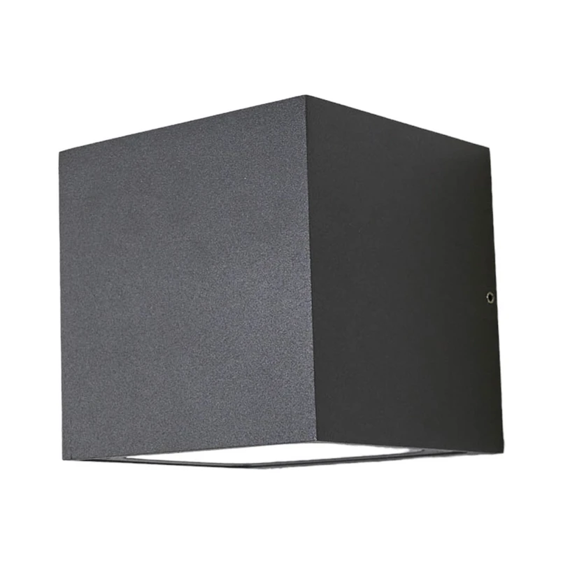 Lucande – Merjem Big Down Außen Wandleuchte IP54 Dak Grey