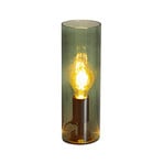 Lampa stołowa By Rydéns Flake, zielona, wysokość 30 cm, szkło, E27