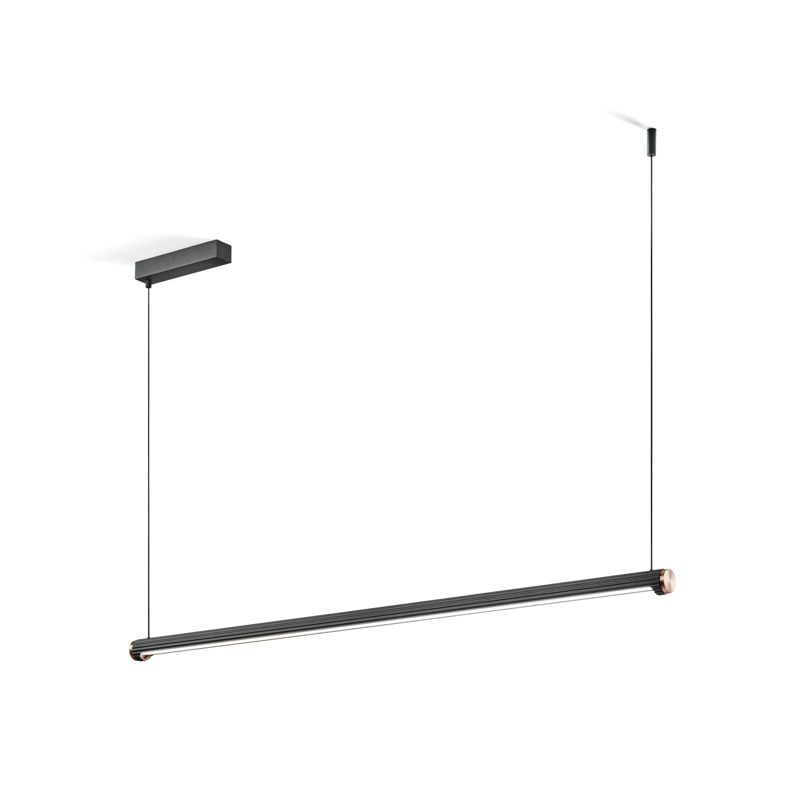 Velvet S1400 Switch LED pendant light, black - LIGHT-POINT
