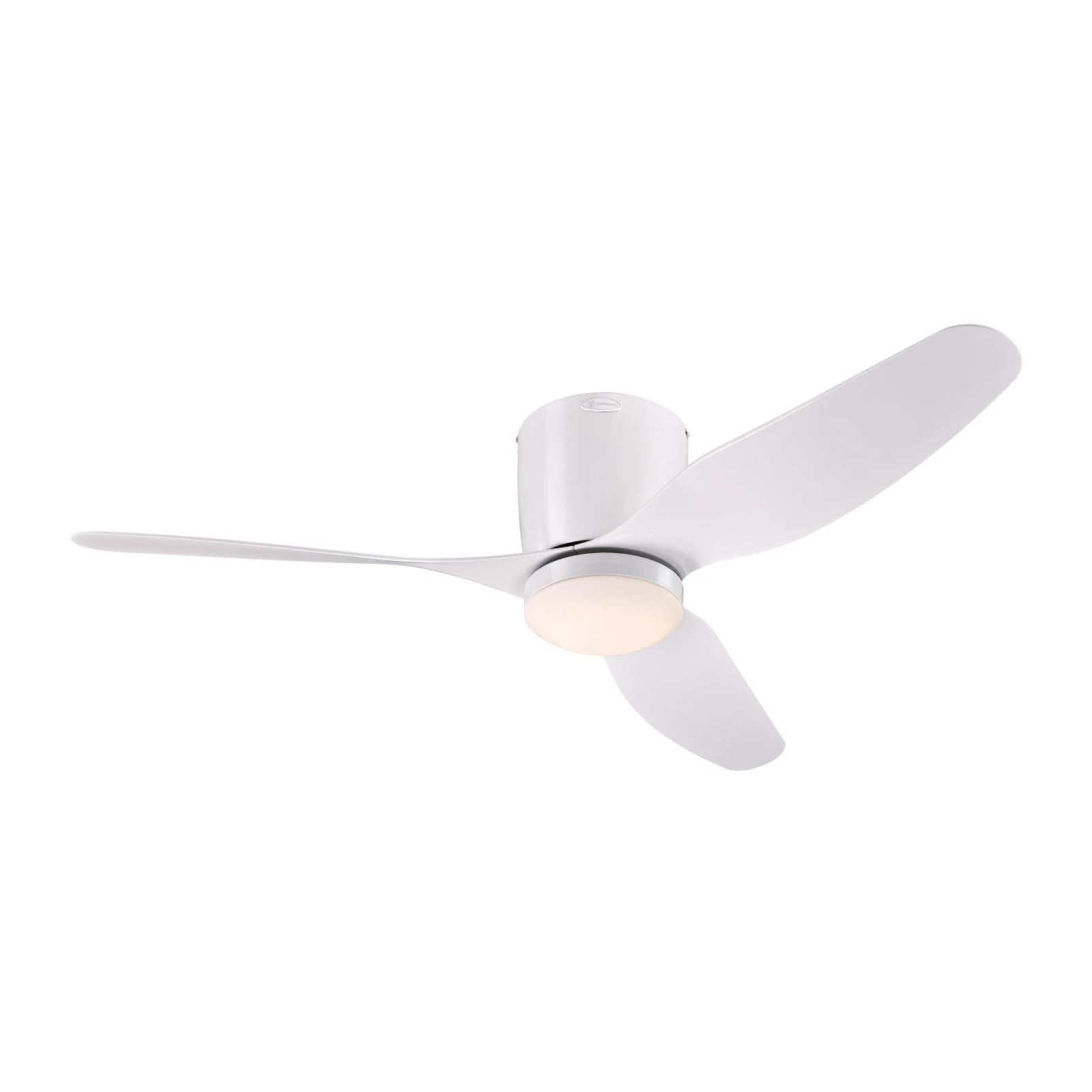 Westinghouse LED-Deckenventilator Carla, leise, 117 cm, weiß