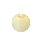 STERNTALER Świeca woskowa LED, biała, wysokość 9 cm, kulista, bateria