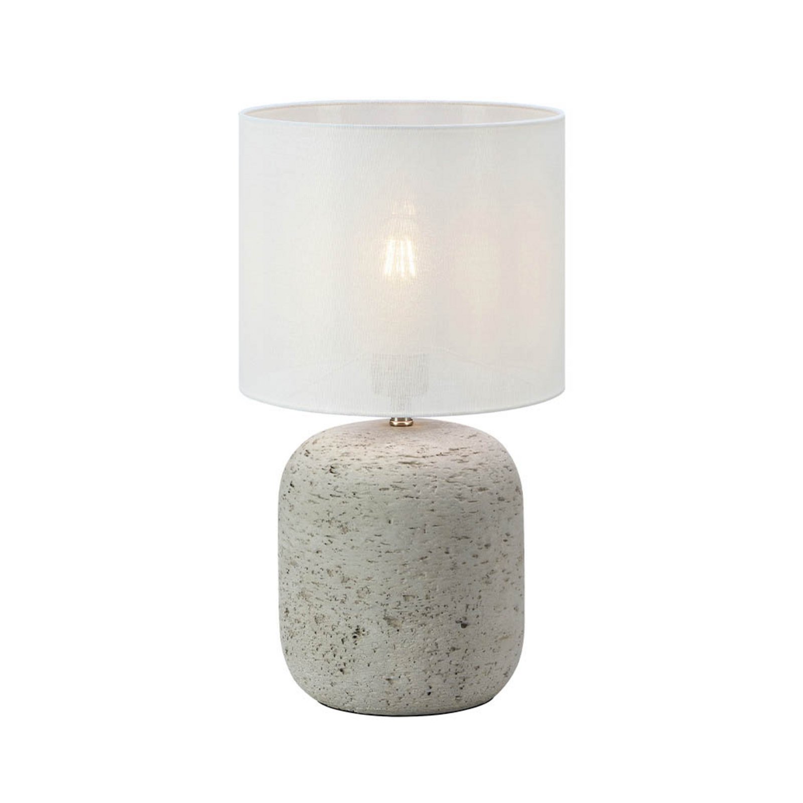 Montagna Bordlampe H44cm Grey/Offwhite - Markslöjd