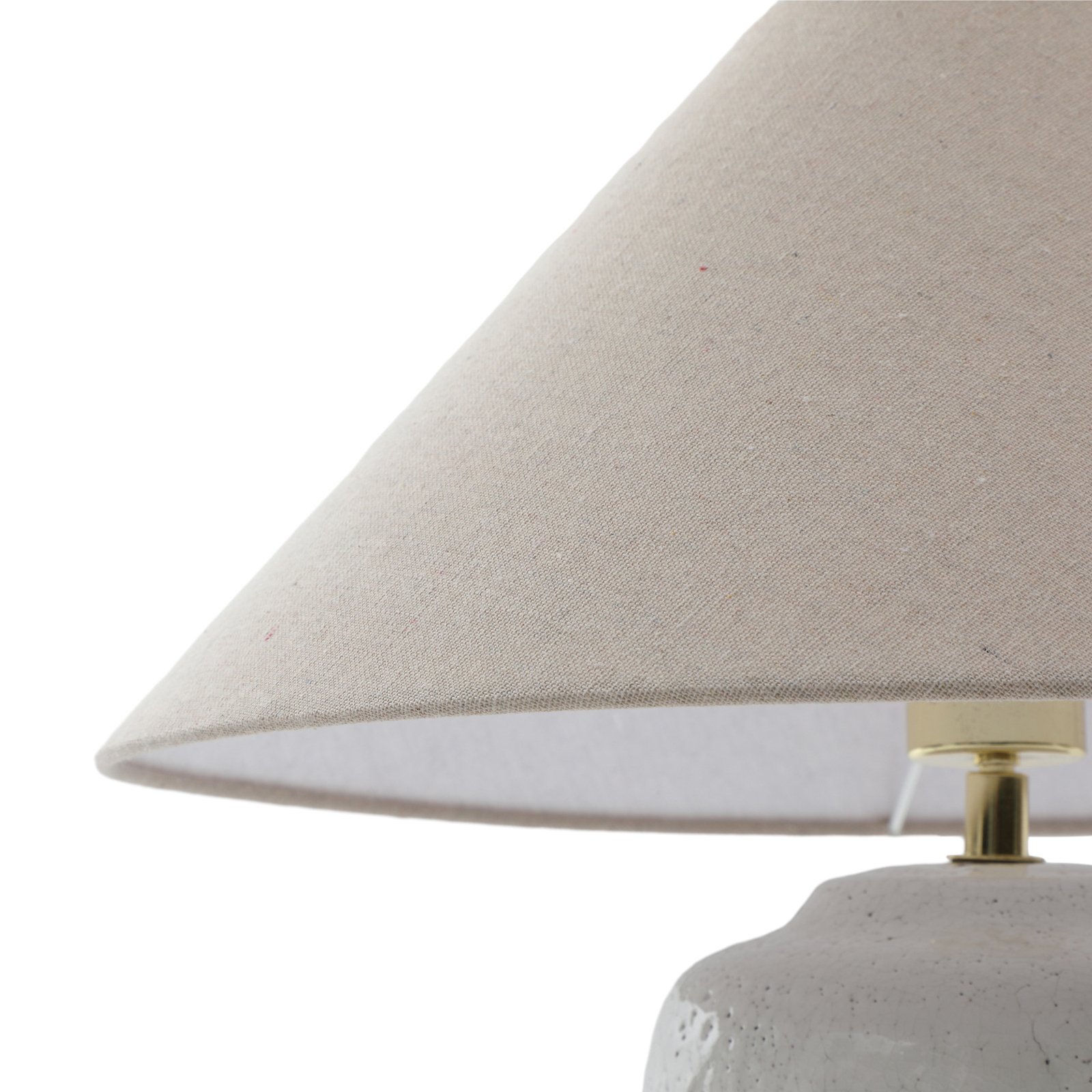 Lucande bordlampe Thalorin, højde 47 cm, keramik