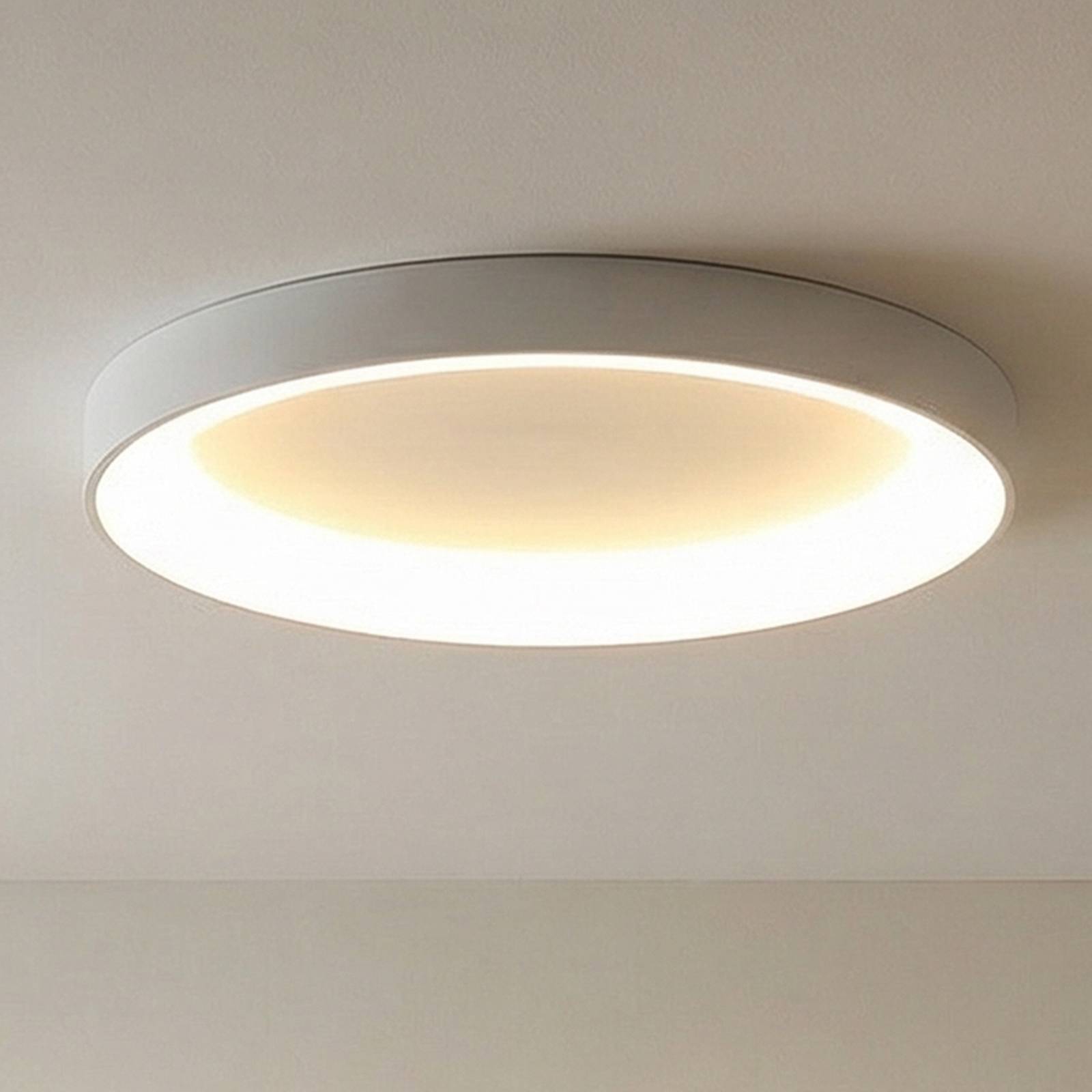 Mantra Iluminación Plafonnier LED Niseko II, CCT, télécommande, Ø 50 cm, blanc