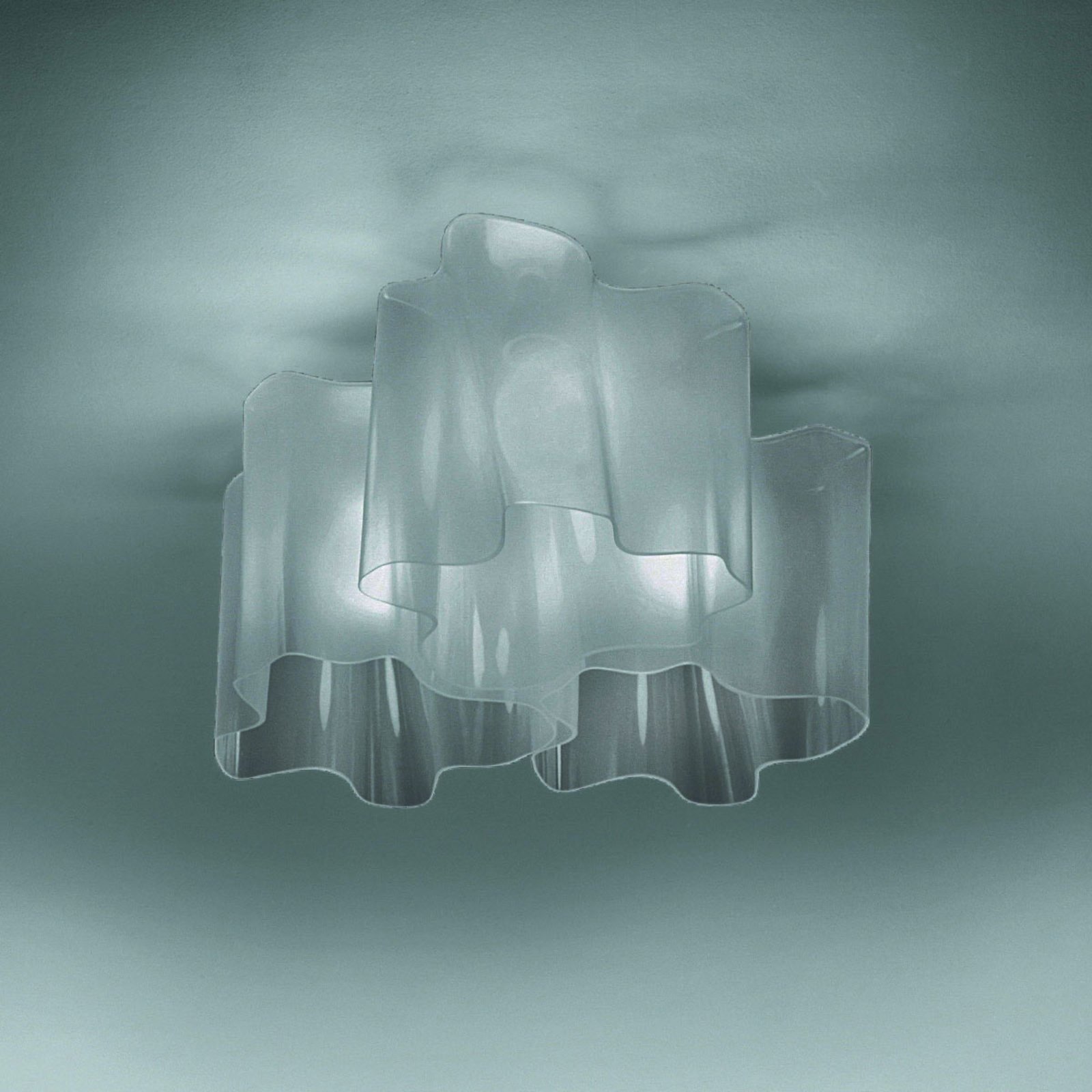 Artemide Logico ceiling lamp 3-bulb 120° 66x66 cm