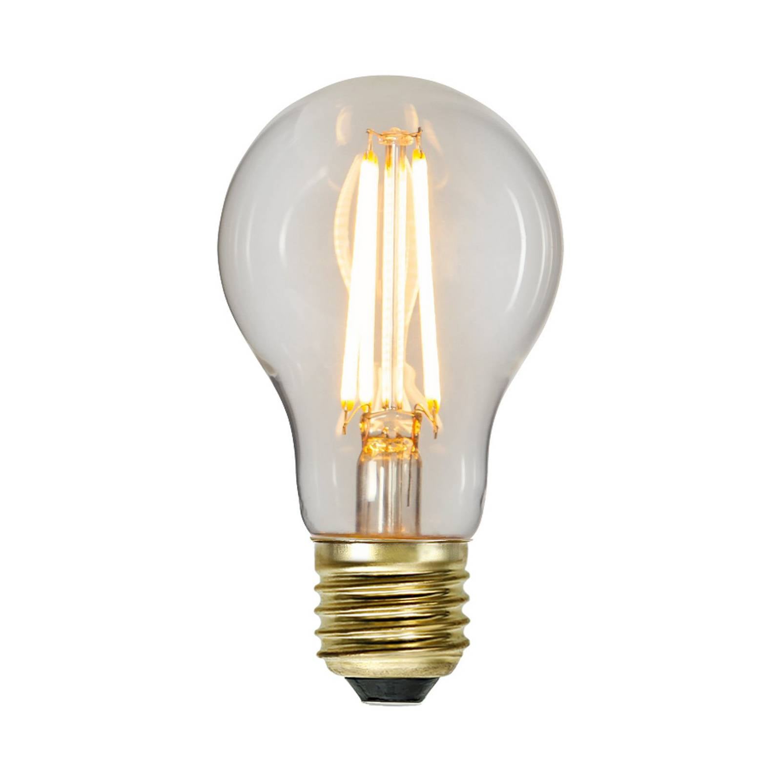 LED Soft Glow Memory, E27, 6,5 W, 2.100 K, dimmbar, Filament