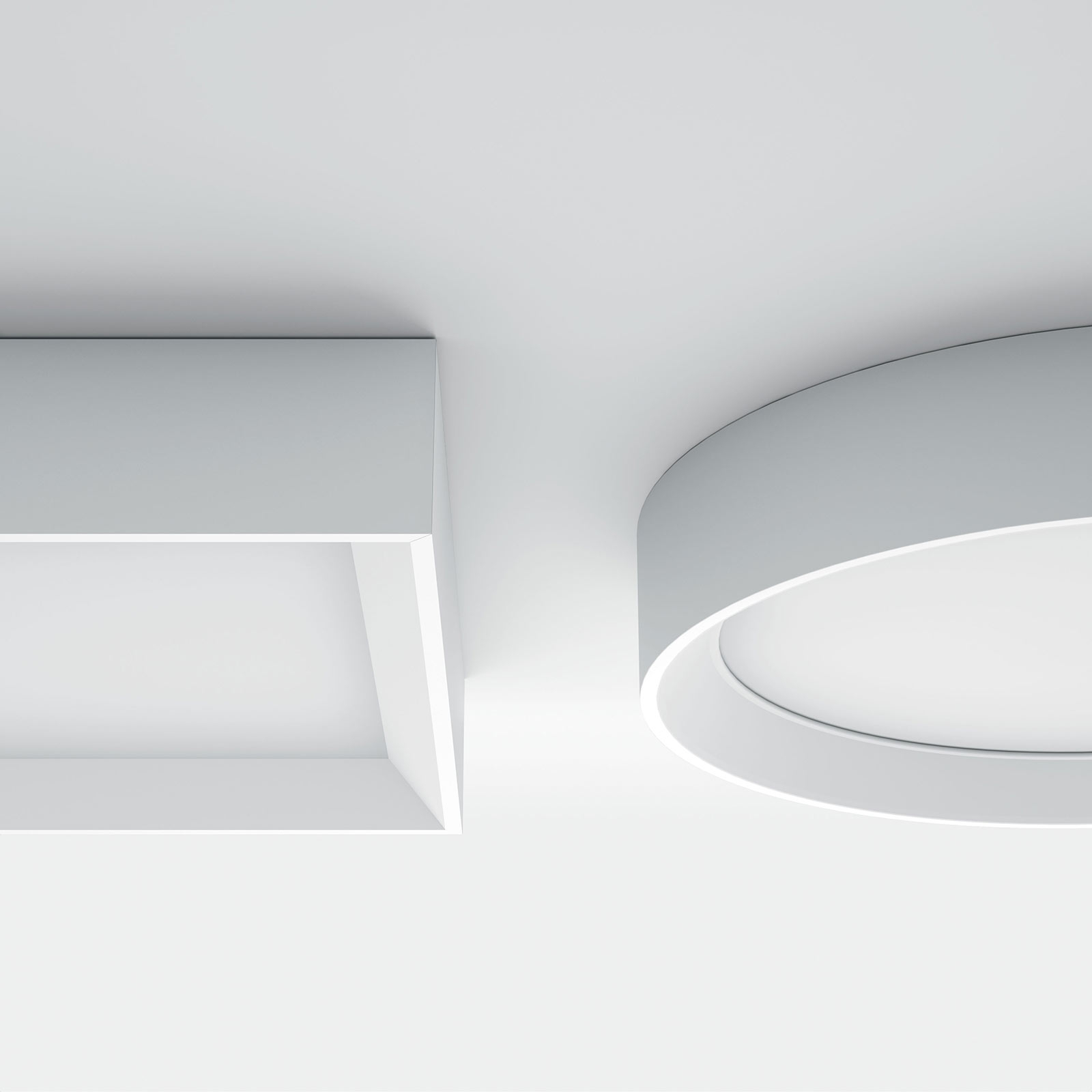 LED-Deckenleuchte Tara R, rund