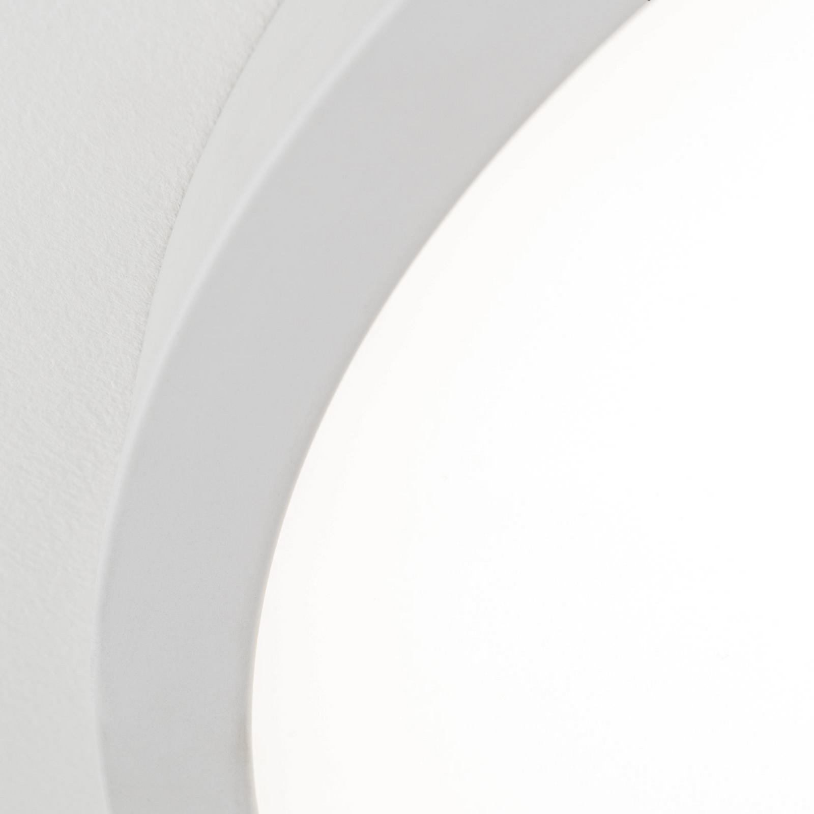 LED ceiling lamp Disc, white Ø 40 cm, CCT, metal/plastic