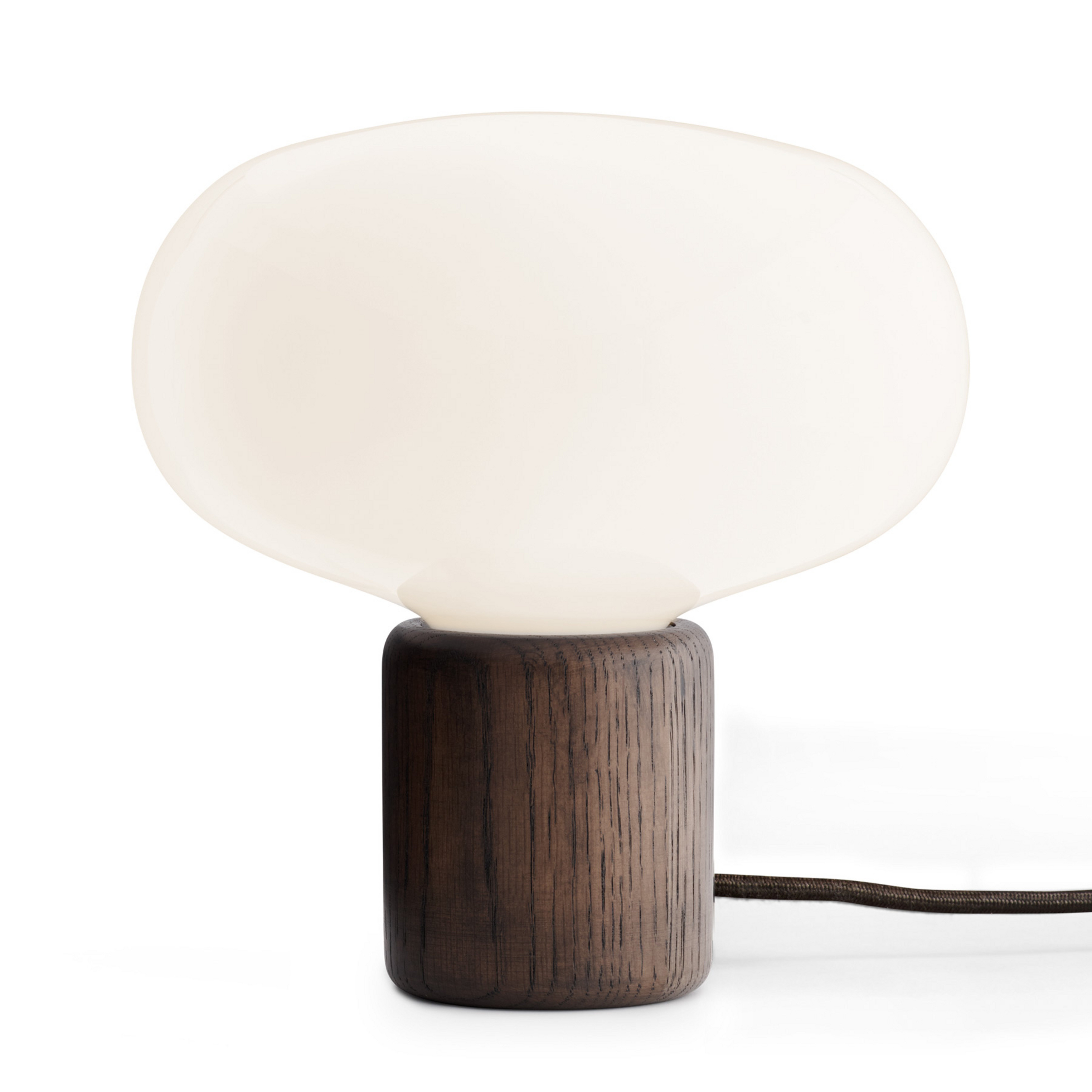 Karl-Johan Table Lamp Smoked Oak - New Works