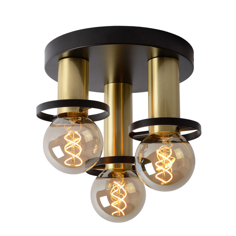 Anaka sirkelformet taklampe, 3 lyskilder