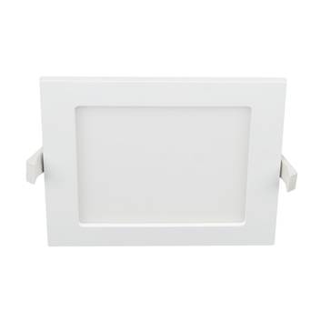 Prios Helina LED-Einbaulampe, IP44, weiß, 22 cm