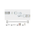 Conector universal Paulmann MaxLED, embalagem com 2 unidades, branco