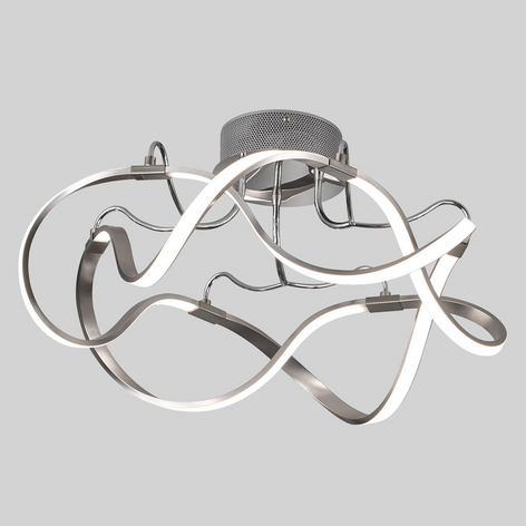 LED-taklampe Naxos dimbar med veggbryteren