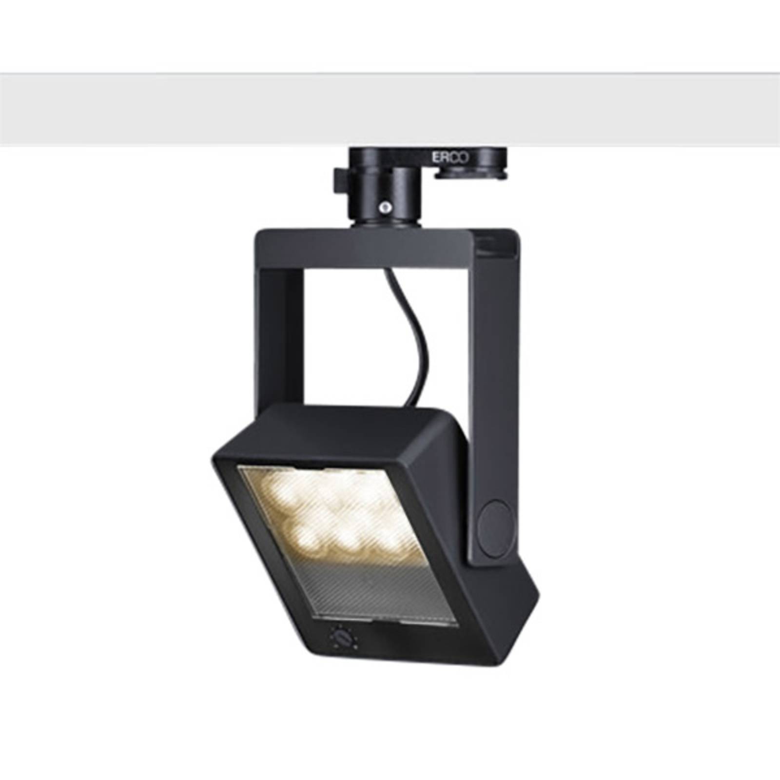 ERCO Logotec 230V spot 12W flood 930 svart