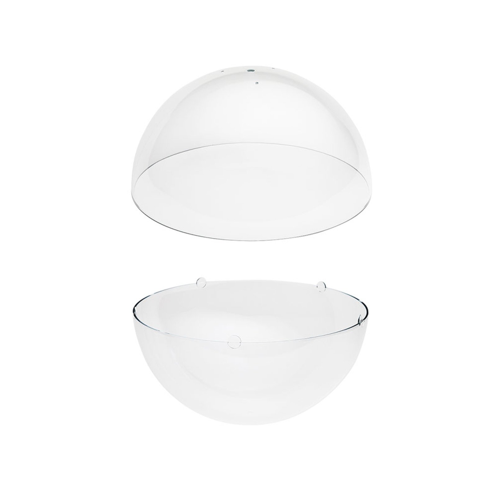 Acrylic Abajur pentru VP Globe/Panto 40 Lower Dome - Verpan