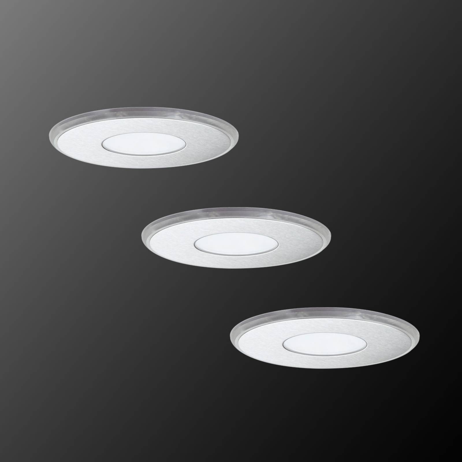 Paulmann Licht Paulmann No. 93768 Einbauleuchte Special Line Deco UpDownlight Edelstahl, Satin