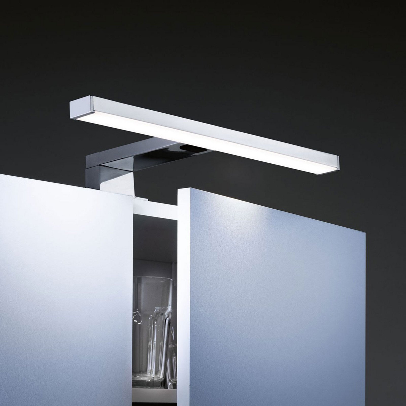 Paulmann HomeSpa Selo lampă LED oglindă CCT - Baie - modern - crom alb - Metal