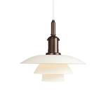 Louis Poulsen PH 3 1/2-3 hanging lamp copper/white