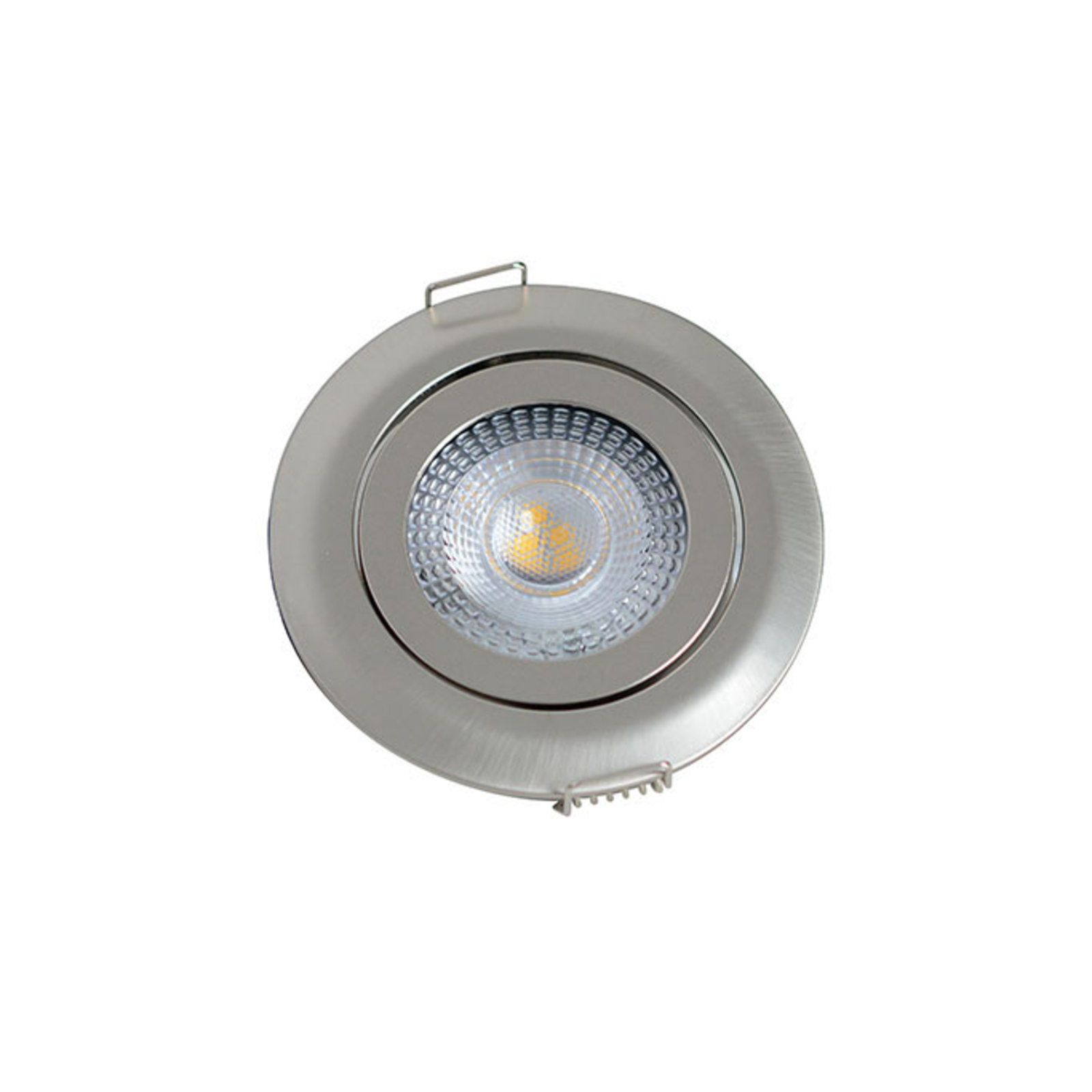 LED infälld belysning Holstein MS, IP20 40°, stål