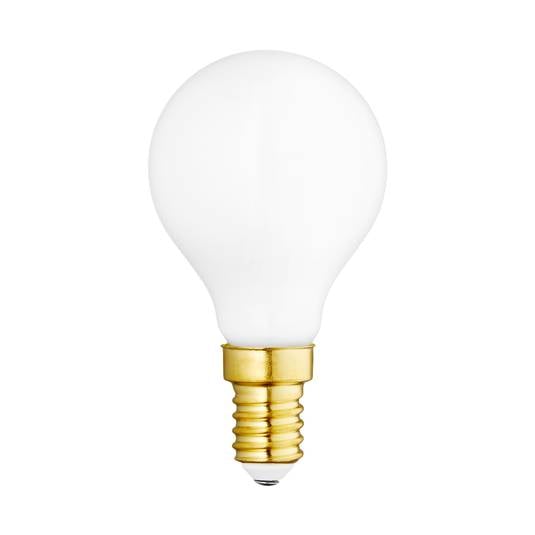 LED крушка произволна, E14 матова 2,5 W 2 700 K с възможност за димиране