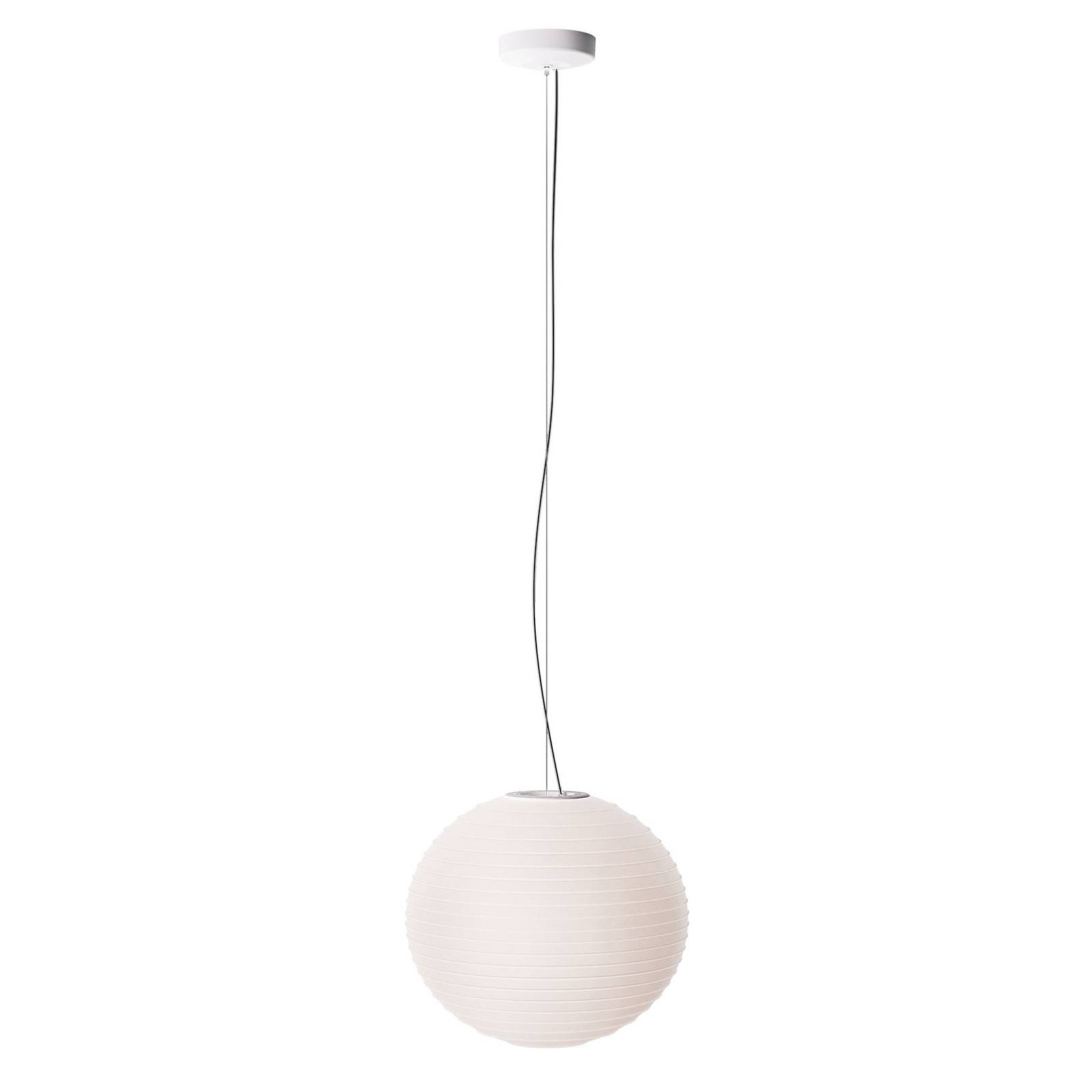Rotaliana Flow Glass H2 pendant light Ø 33 cm, for Living / Dining Room, steel, glass, E27, 15 W, H: 29 cm