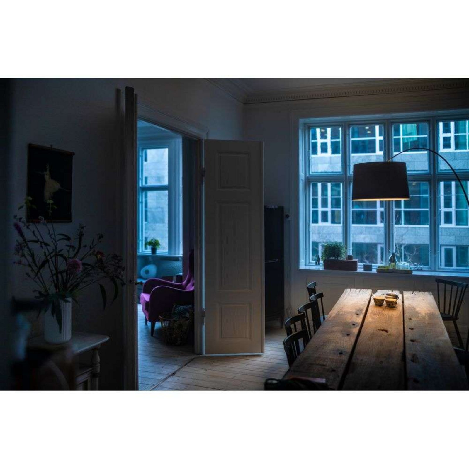 Twiggy LED Lampadar Grey - Foscarini