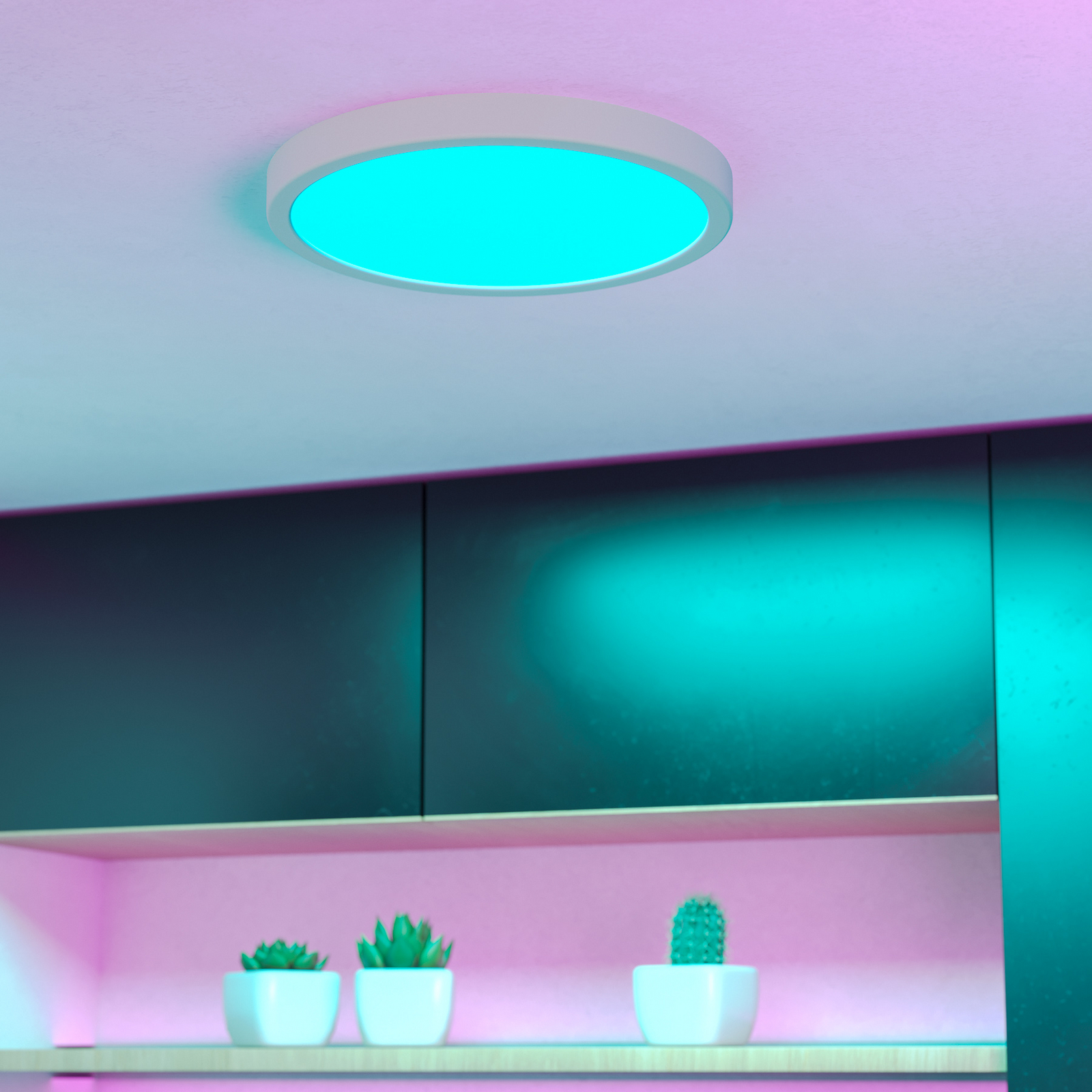 Alderney suspendată, 3 abajururi fire naturale