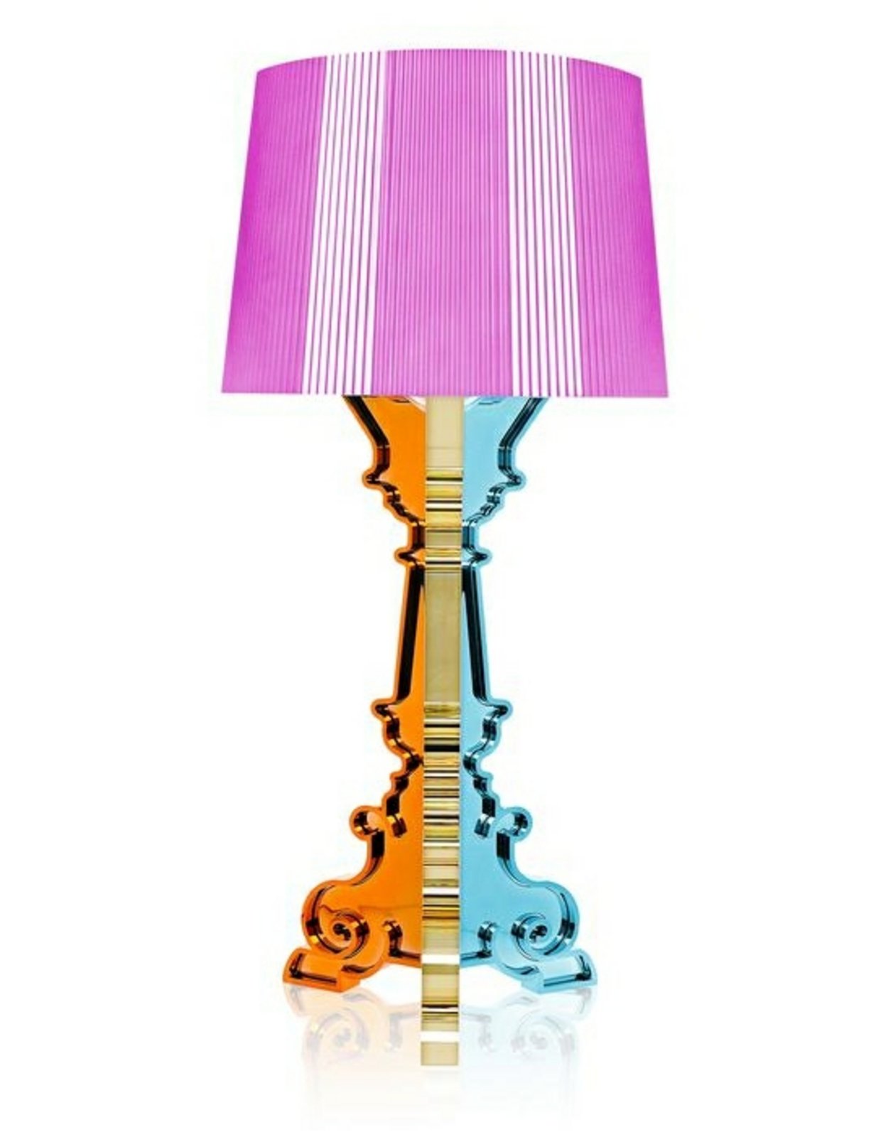 Bourgie Stolna lampa Multicolored Fucsia - Kartell