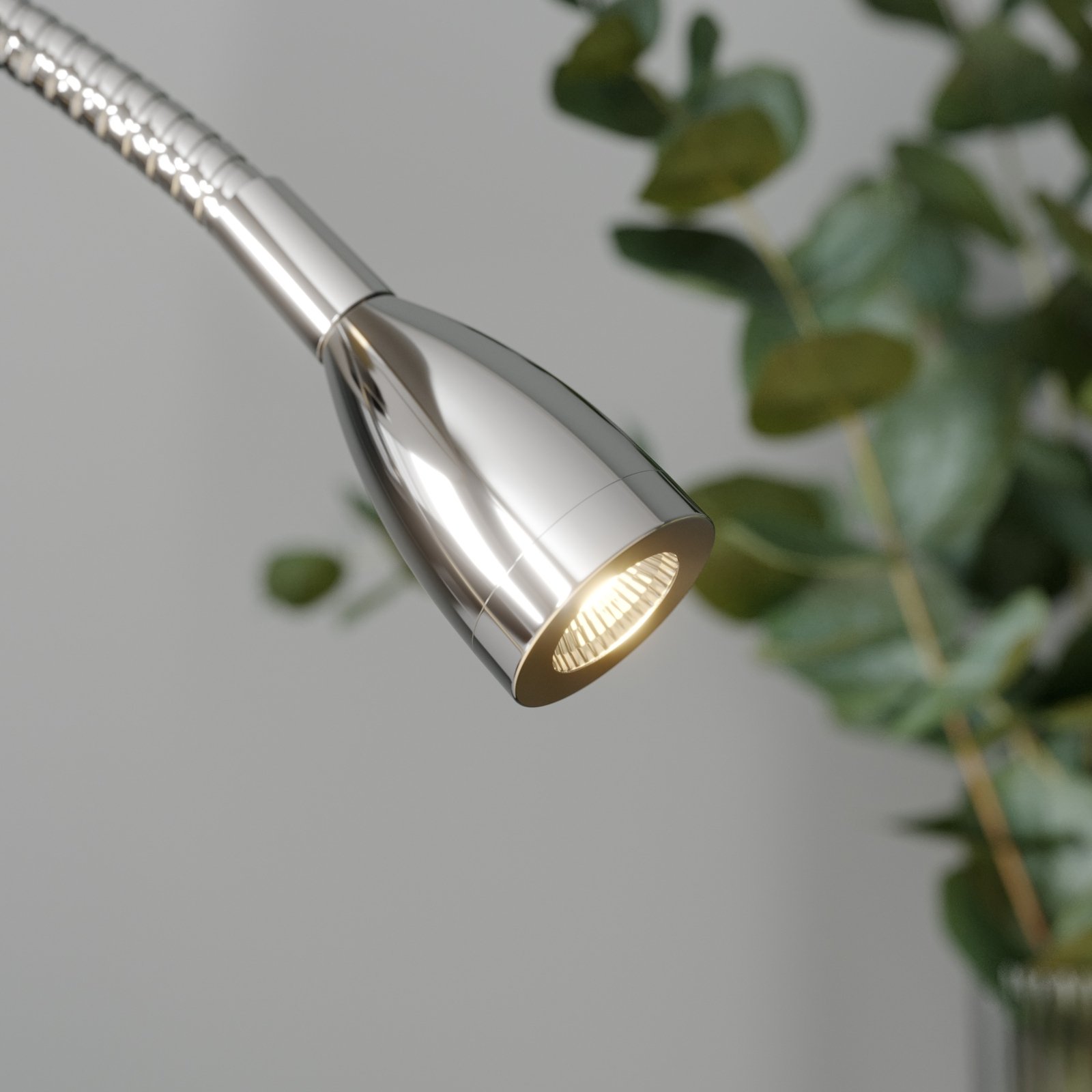 Benjiro Tischleuchte White/Chrome - Lindby