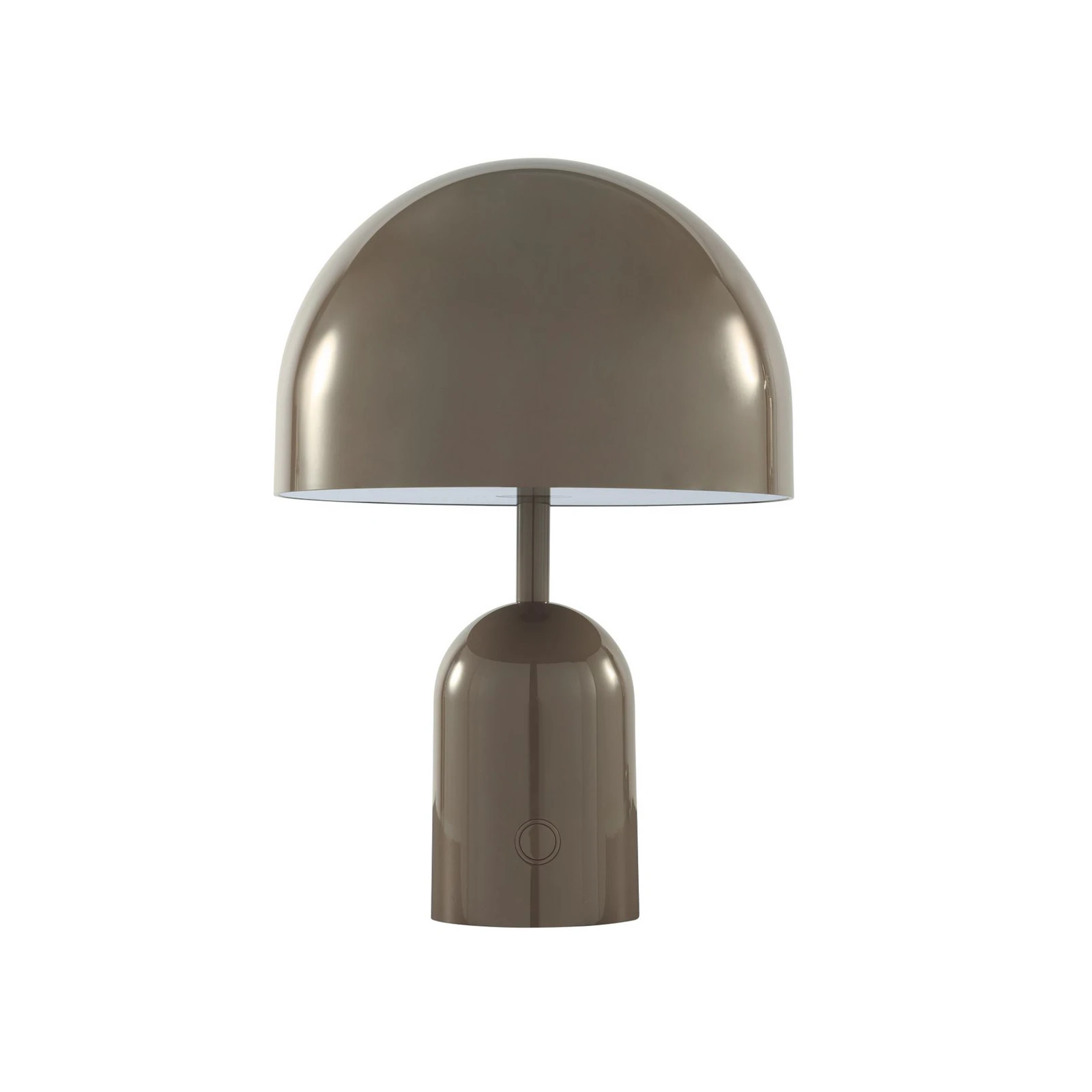 Tom Dixon Akumulátorová stolová lampa BELL PORTABLE, taupe, 28 cm IP44