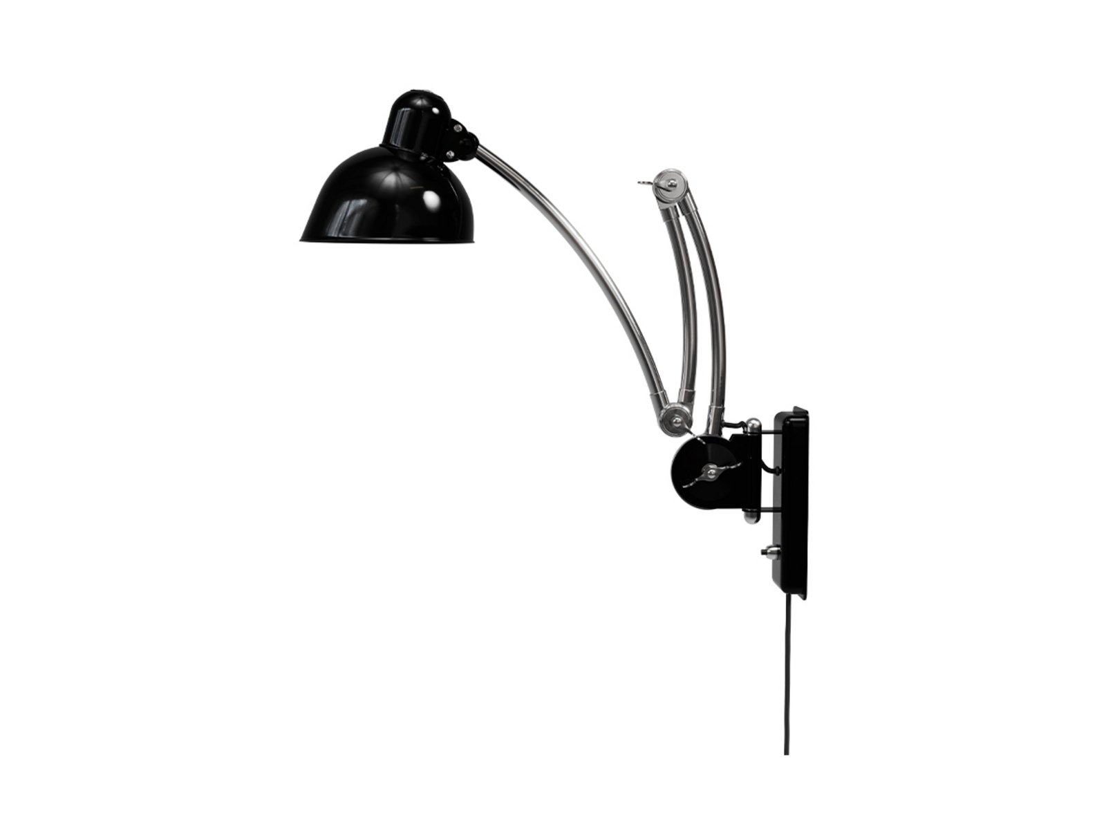 KAISER idell™ 6559-W Zidna lampa Crna/Krom - Fritz Hansen