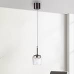 Paul Neuhaus Suspension Smart LED Q-Kon argenté Ø 21 cm