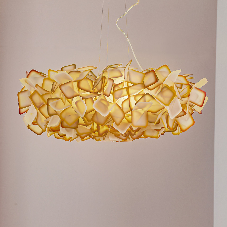 Slamp Clizia Taklampa L, orange från Slamp