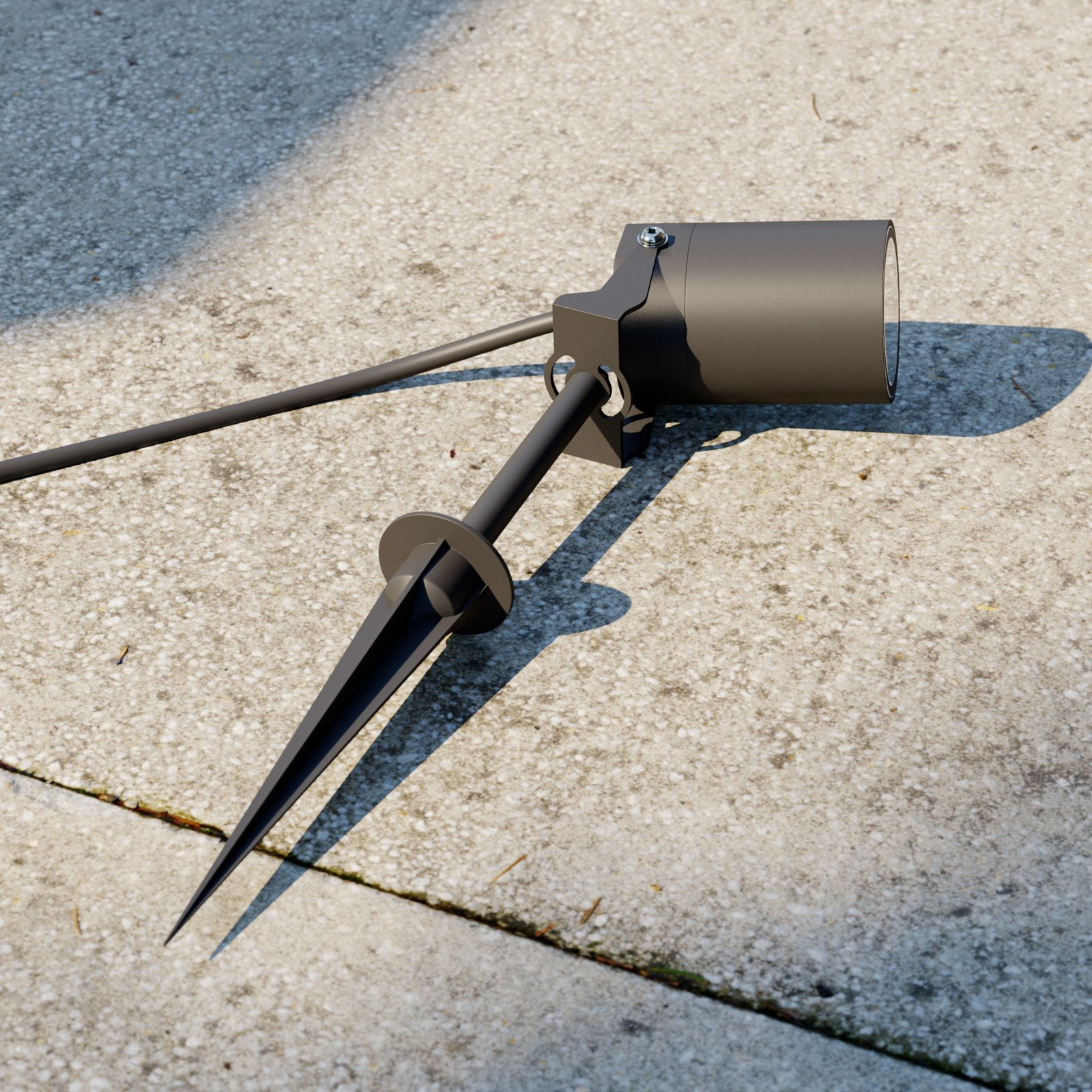Lobelia Utomhus Spot w/Spike IP65 Dark Grey - Lindby