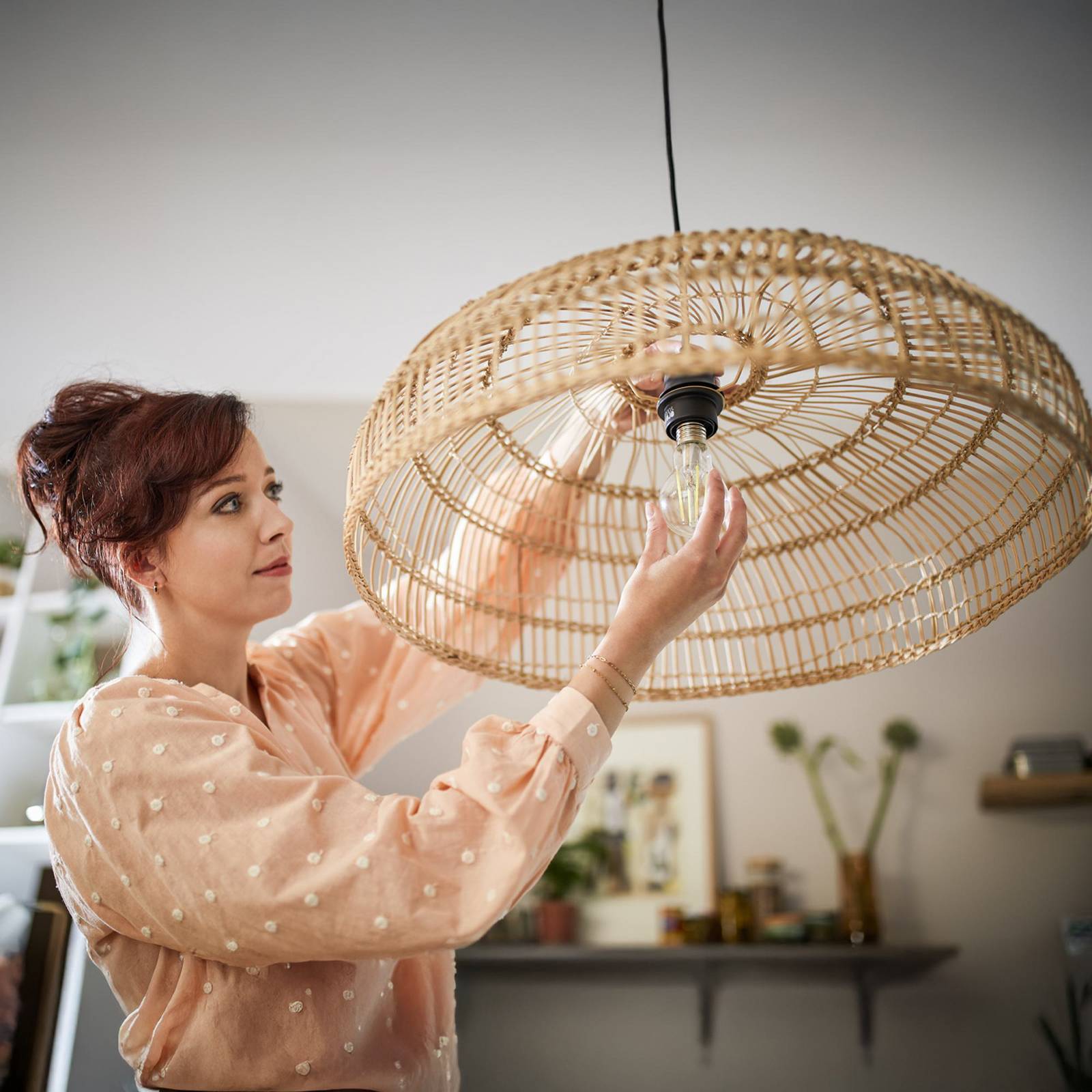 Żarówka LED Philips E27 A60 7W 806lm 2700K filament, opakowanie 6 sztuk