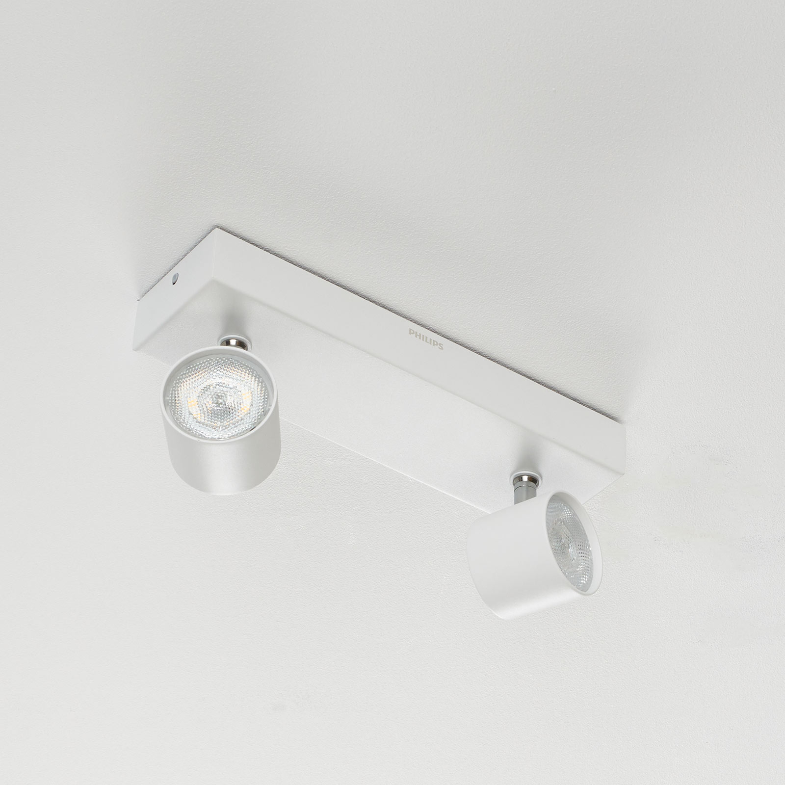 operator aantrekkelijk residu Star 2-lamp LED spot, warmglow, wit | Lampen24.nl