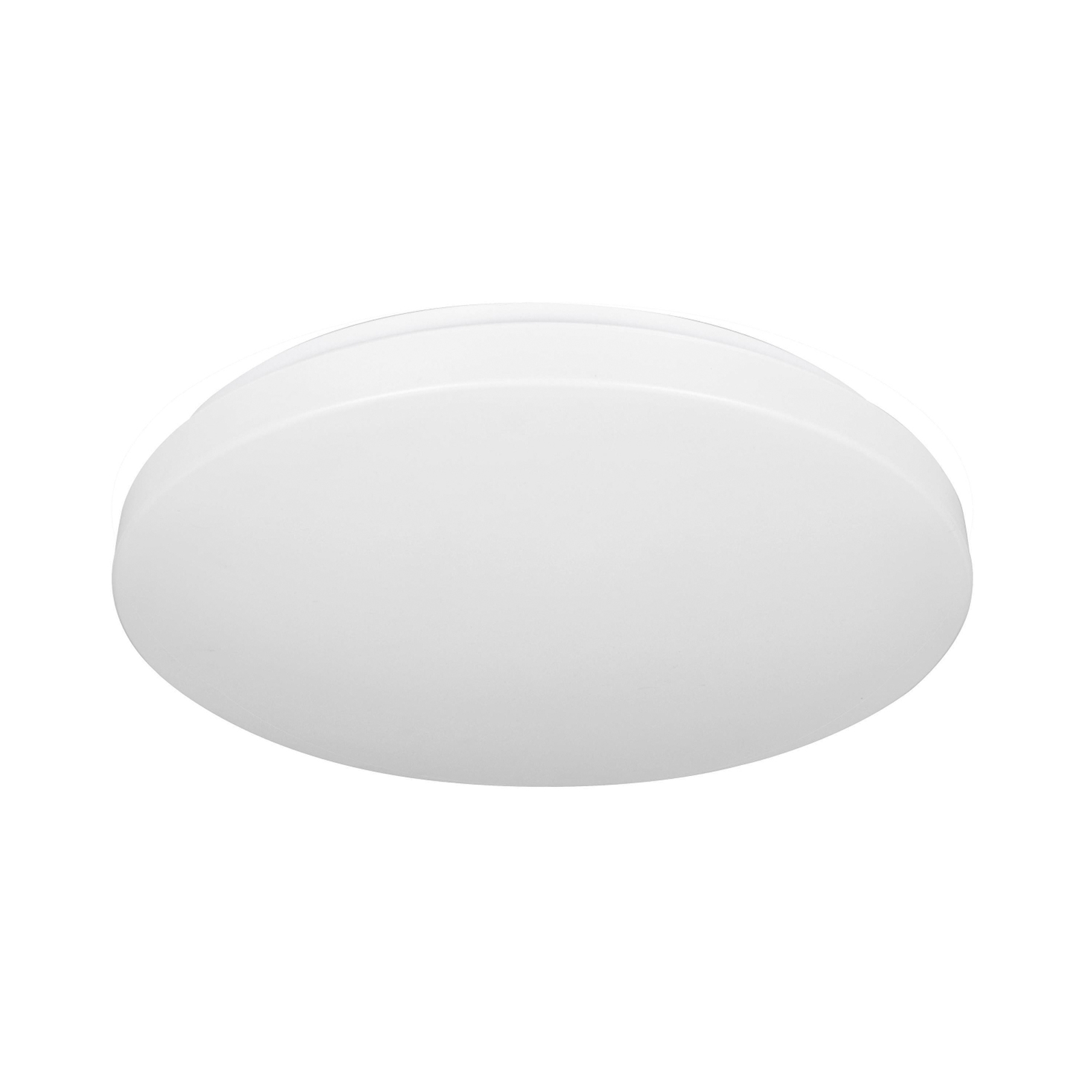 Plafonnier LED Reva, Ø 50 cm, blanc, plastique, acier