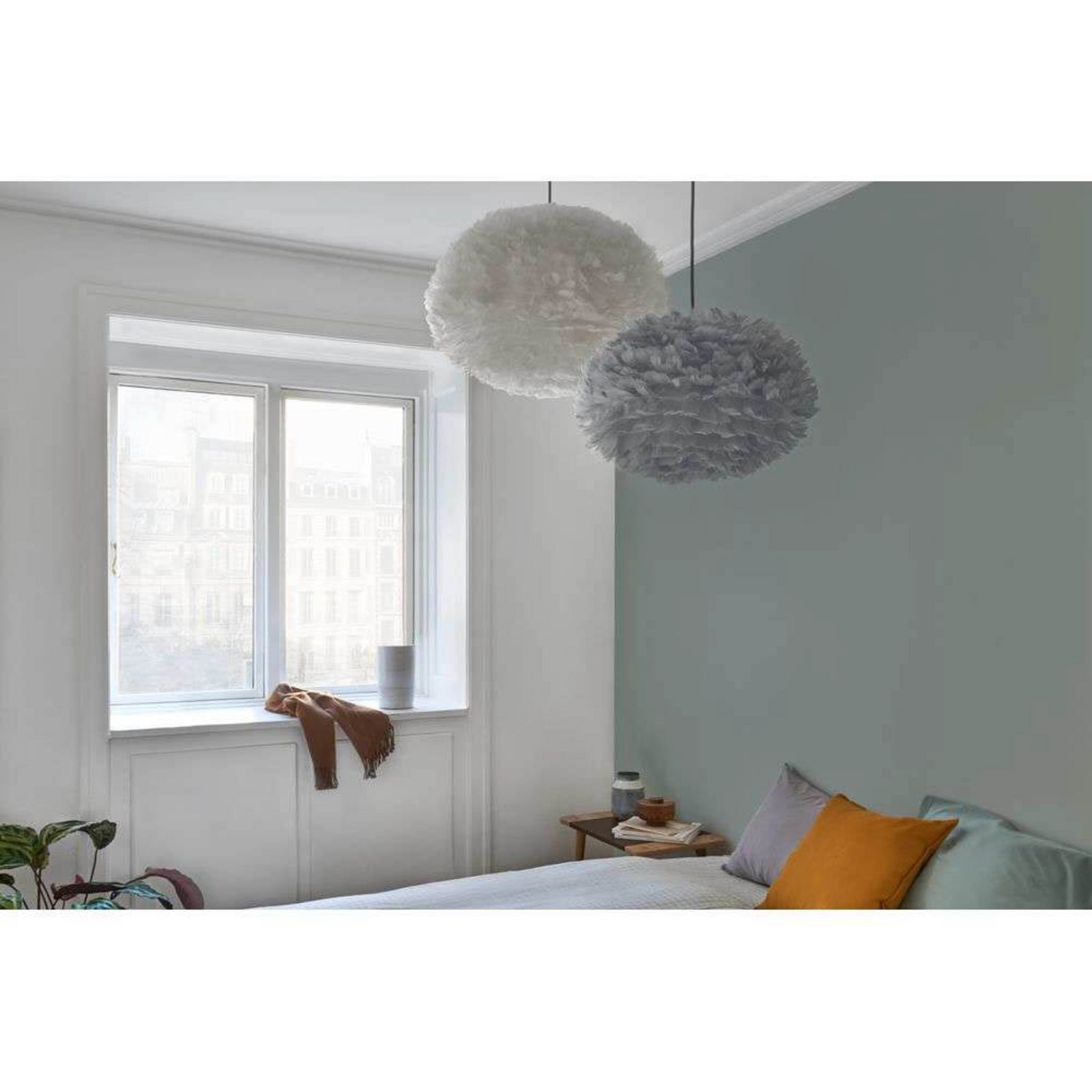 Eos Pendelleuchte Large Grau/Schwarz - UMAGE