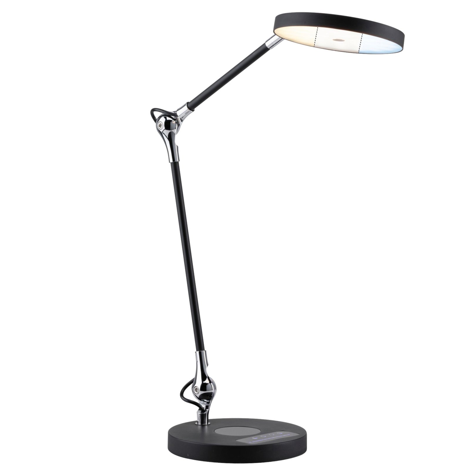 Numis Qi Bordslampa w/Qi Wireless Charging Svart - Paulmann