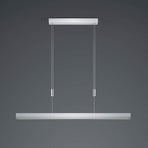 Delta LED pendant light, 100 cm, aluminium