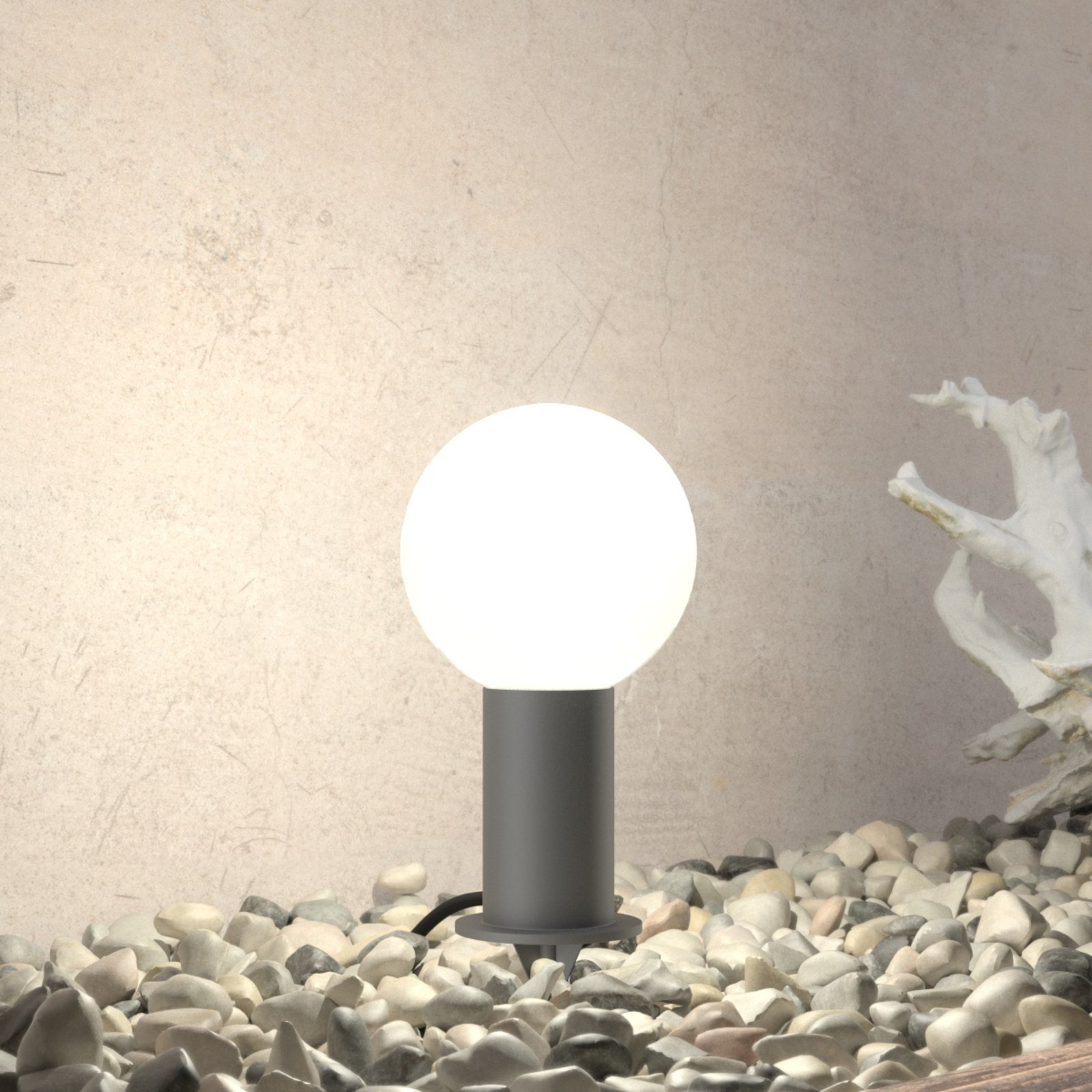 BEGA 55030 LED sokkellampe med jordspyd | Lampegiganten.no BEGA 55030 LED sokkellampe med jordspyd