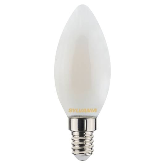 LED kaarslamp E14 ToLEDo 4,5W 827 satijn